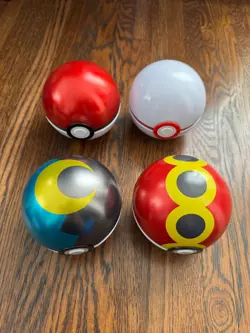 Pokemon Pokeball Empty Tins Lot of 4 - Image 1