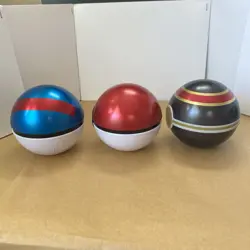Pokemon Pokeball Tins Great, Ultra, Luxury, Quick Ball Lot Of 5 (EMPTY) - Image 3