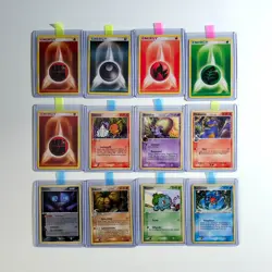 12x Pokemon Karten Vintage Sammlung gemischt div. Set TCG non Holo /T14 - Image 1