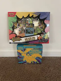 Pokemon Ascended Heroes Bundle - Elite Trainer Box And Pin Collection - Image 1
