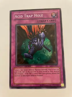 Acid Trap Hole - SOI-ENSE1 - Secret Rare - Limited Edition - MP - YuGiOh! - Image 1