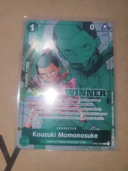 WINNER Kouzuki Momonosuke OP01-041 - Tournament Pack Vol.7 - One Piece TCG - Image 1