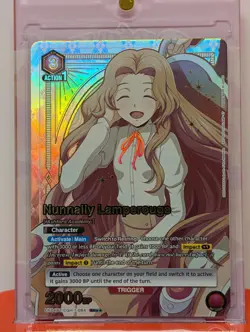 Union Arena Code Geass Nunnally Lamperouge SR Parallel 2 Star Trading Card Play - Image 1