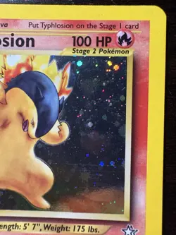 Typhlosion Holo 1st Edition Rare Card Neo Genesis 17/111 - Image 4
