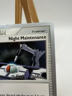 Night Maintenance 2009 Stephen Silvestro 120/132 World Championship Deck Card - Image 3