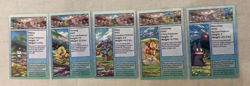 Pokemon Sinnoh Stars FULL Set of 5 art cards - NEW FROM TINS - unused - Image 2