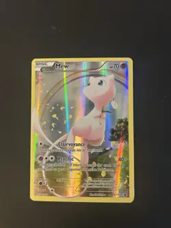 Mew XY110 - XY Black Star Promo Holo Foil Full Art Pokemon Card - Near Mint ! - Image 1