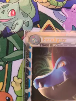 Pokemon TCG Feraligatr Prime HeartGold SoulSilver Holo Rare Card LP - Image 3