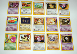 Vintage Lot 20 Non-Holo Pokemon Cards First Editions Team Rocket Gym Neo LP Mix - Image 4
