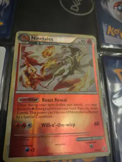 Ninetales 7/123 Heartgold & Soulsilver Reverse Holo Pokemon Card - Image 1