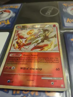 Ninetales 7/123 Heartgold & Soulsilver Reverse Holo Pokemon Card - Image 3