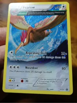 Fearow XY57 Holo Black Star Promo XY Pokemon Card LP - Image 4