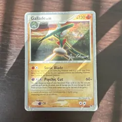 Pokemon Gallade 2/17 World Championship Decks 2008 Rare Stage 2 130 HP Card - Image 1