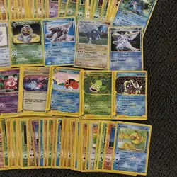 Collection Bulk E-Reader Base Gym Pokemon Cards Vintage Lot of 225 HP-DMG - Image 2