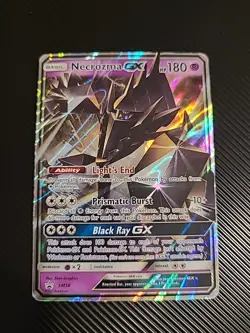 Necrozma GX SM58 Sun & Moon Black Star Promo Holo Pokemon Card MP - Image 1