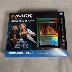 Magic The Gathering Doctor Who Commander Deck Paradox Power New K4 195166228815 - Image 1