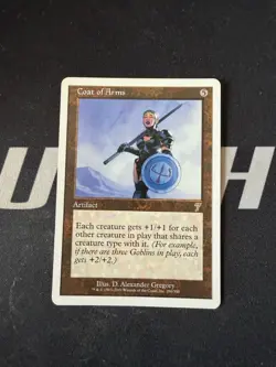 Coat of Arms - 7th Edition - Rare - NM - Magic MTG - FREE SHIPPING - Image 1