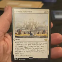 Teferi's Protection Double Masters 2022 Regular White Rare Instant Wizards 032/… - Image 1