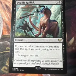 [MTG] Deadly Rollick (0147) (CMM) NM - Image 1