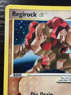 Pokemon TCG Regirock Gold Star 91/92 Shiny EX Legend Maker Card - Image 5