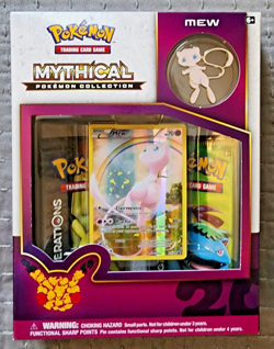NEW Pokemon TCG: Mythical Collection - Generations - Mew - 20th Anniversary - Image 1