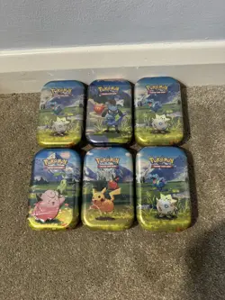 6x Pokemon Ascended Heroes Mini Tins In Hand Fast Shipping✅ - Image 1