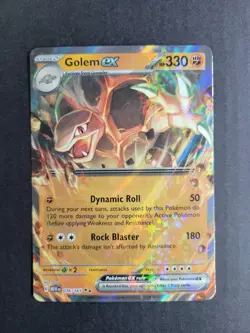 Golem Ex 76/165 Pokemon TCG S&V 151 Double Rare Holo NM - Image 2