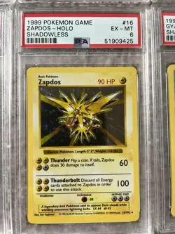 1999 pokemon shadowless lot psa 6 - Image 3