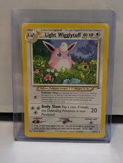 Light Wigglytuff 54/105 Neo Destiny LP Pokemon TCG - Image 1