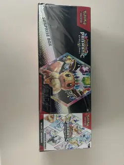 Pokemon Prismatic Evolutions Surprise Box And Booster Bundle Sealed - Image 1
