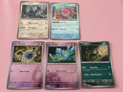 Pokemon TCG Black Bolt/White Flare Lot of 5 Masterball Reverse Holo NM🔥 - Image 1