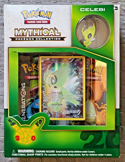 NEW Pokemon TCG: Mythical Collection - Generations - Celebi - 20th Anniversary - Image 1