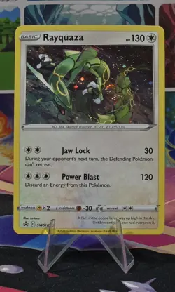 Pokemon TCG Rayquaza - SWSH029 - SWSH: Sword & Shield Promo - Image 1