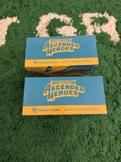 Mega Evolution Ascended Heroes Pokemon Center Elite Trainer Box ETB Lot of 2 - Image 3