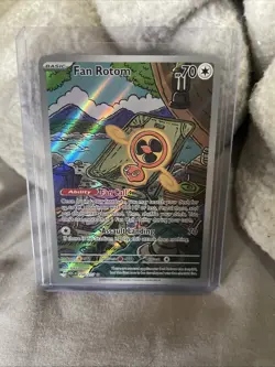 Fan Rotom 250/217 IR Ascended Heroes Evolution English Pokemon TCG MINT - Image 1