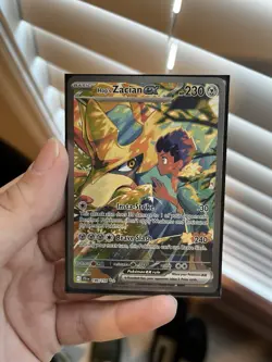 Pokemon TCG Hop's Zacian ex 186/159 Journey Together Special Illustration NM - Image 1