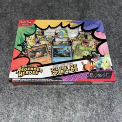 Pokemon TCG: Mega Evolution Ascended Heroes Deluxe Pin Collection Factory Sealed - Image 1