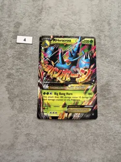 M Heracross EX 5/111 XY - Furious Fists Holo - 2014 - Pokemon - EX - Image 1