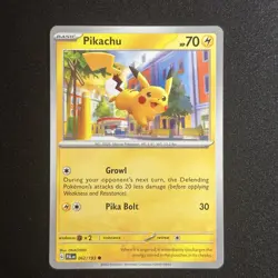 Pikachu 062/193 | Paldea Evolved | Common Pokemon TCG 2024 | Near Mint - Image 1