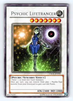 Yugioh Psychic Lifetrancer CSOC-EN041 Rare - VLP-NM 💎 - Image 1