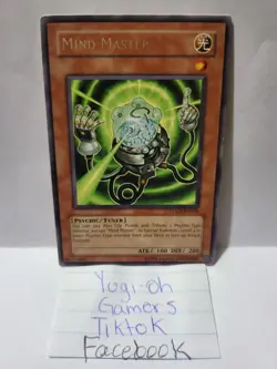 Yu-Gi-Oh Mind Master TDGS Rare Light Played - Image 1