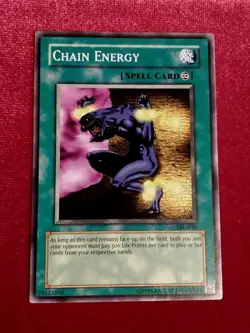 Yu-Gi-Oh! Chain Energy SRL-046 Unlimited Edition Common - Unplayed Mint+ - Image 1