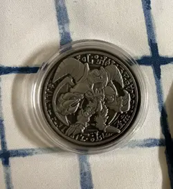 Yugioh Summoned Skull Coin Konami Official YCS Promotional Item - Image 1