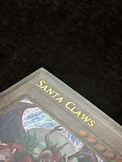 Santa Claws PGL2-EN021 Gold Secret Rare 1st Edition LP - Image 2