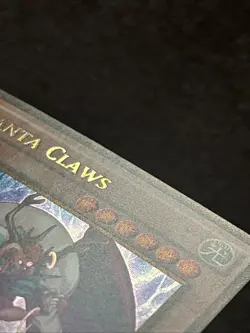 Santa Claws PGL2-EN021 Gold Secret Rare 1st Edition LP - Image 3