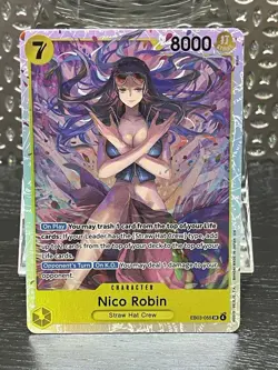 Nico Robin (055) EB03-055 Extra Booster: One Piece Heroines Edition Foil NM - Image 1
