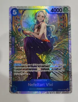 Nefeltari Vivi EB03-024 SR ONE PIECE Heroines Edition English NM Super Rare Foil - Image 1