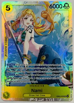 One Piece EB-03 Nami EB03-053 - SR English Heroines Edition - Image 1