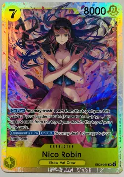 Nico Robin (055) EB03-055 Extra Booster: One Piece Heroines Edition Foil - Image 1