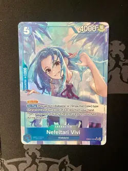 Nefeltari Vivi EB03-024 Alt Art SR EB-03 Near Mint One Piece English - Image 1